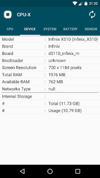 İndir CPU-X Araçlar Android için Ekran görüntüsü 3