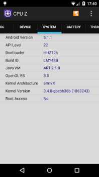 İndir CPU-Z Araçlar Android için Ekran görüntüsü 3