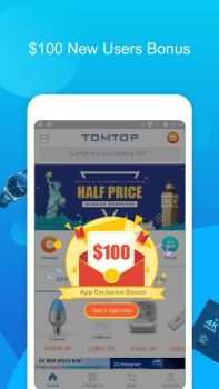 İndir TOMTOP Online Shopping Alışveriş Android için