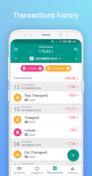İndir 1Money: harcama takibi, bütçe Finans Android için Ekran görüntüsü 6