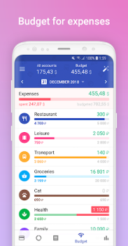 İndir 1Money: harcama takibi, bütçe Finans Android için Ekran görüntüsü 7