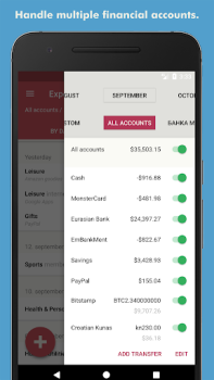 İndir Toshl Finance - bütçe bekçisi Finans Android için Ekran görüntüsü 7