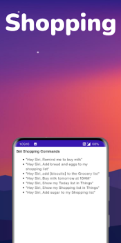 İndir Commands For Siri Kitaplar & Rehberler Android için Ekran görüntüsü 2
