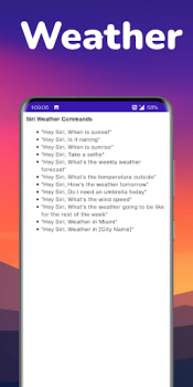 İndir Commands For Siri Kitaplar & Rehberler Android için Ekran görüntüsü 4