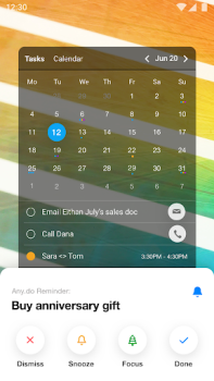 İndir Any.do - Görevler + Takvim İş Android için Ekran görüntüsü 5