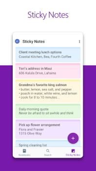İndir Microsoft OneNote: Save Notes İş Android için Ekran görüntüsü 2