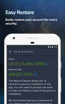 İndir Battle.net Authenticator Araçlar Android için Ekran görüntüsü 3