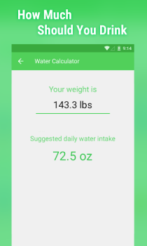 İndir Su içme Hatırlatıcısı Sağlık & Fitness Android için Ekran görüntüsü 7