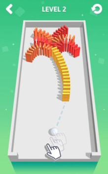 İndir Rolling Domino Gündelik Android için Ekran görüntüsü 2
