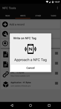 İndir NFC Tools Araçlar Android için Ekran görüntüsü 5