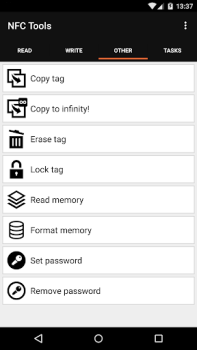 İndir NFC Tools Araçlar Android için Ekran görüntüsü 7