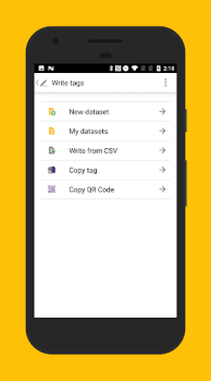 İndir NFC TagWriter by NXP İş Android için Ekran görüntüsü 2