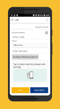 İndir NFC TagWriter by NXP İş Android için Ekran görüntüsü 6