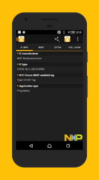İndir NFC TagInfo by NXP Araçlar Android için Ekran görüntüsü 2