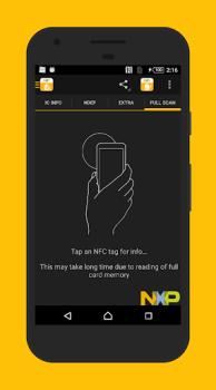 İndir NFC TagInfo by NXP Araçlar Android için Ekran görüntüsü 3
