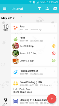 İndir Rainbow - Journal & Activities Annelik ve çocukluk Android için Ekran görüntüsü 2