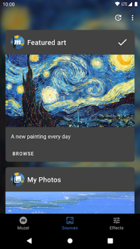 İndir Muzei Live Wallpaper Özelleştirme Android için Ekran görüntüsü 4