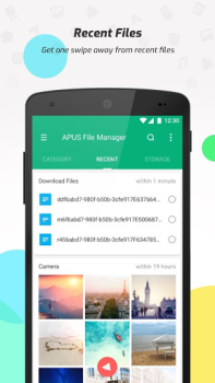 İndir APUS File Manager (Explorer) Araçlar Android için Ekran görüntüsü 3