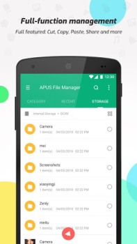 İndir APUS File Manager (Explorer) Araçlar Android için Ekran görüntüsü 4