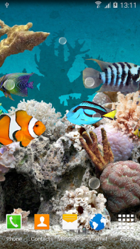İndir Coral Fish 3D Live Wallpaper Özelleştirme Android için Ekran görüntüsü 2
