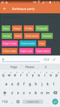 İndir Shopping List - Buy Me a Pie! Alışveriş Android için Ekran görüntüsü 7