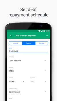 İndir Wallet - Bütçe İzleyici Finans Android için Ekran görüntüsü 6