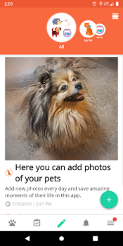 İndir Animal and pet care diary Yaşam Tarzı Android için Ekran görüntüsü 3