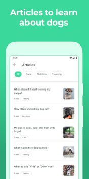 İndir Dogo — Puppy and Dog Training Eğitim Android için Ekran görüntüsü 6