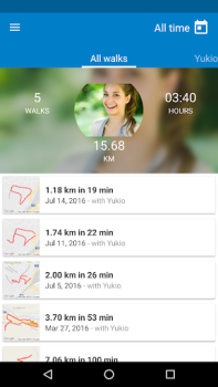 İndir Dog Walk - Track your dogs! Yaşam Tarzı Android için Ekran görüntüsü 4