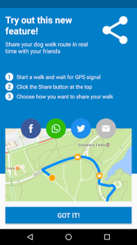 İndir Dog Walk - Track your dogs! Yaşam Tarzı Android için Ekran görüntüsü 6