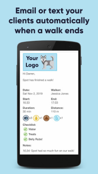 İndir Doggy Logs - Dog Walk Tracking İş Dünyası Android için Ekran görüntüsü 2