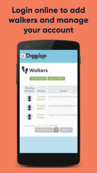 İndir Doggy Logs - Dog Walk Tracking İş Dünyası Android için Ekran görüntüsü 5