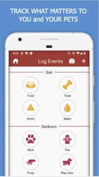 İndir DogLog - Track your Pet's Life Yaşam Tarzı Android için Ekran görüntüsü 3