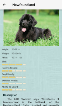 İndir Dog Breeds Kitaplar & Rehberler Android için Ekran görüntüsü 2