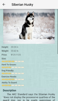 İndir Dog Breeds Kitaplar & Rehberler Android için Ekran görüntüsü 6