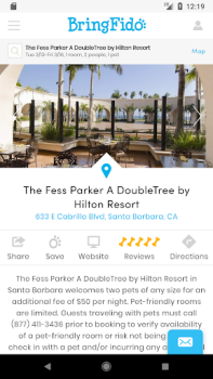 İndir BringFido Pet Friendly Hotels Seyahat Android için Ekran görüntüsü 3