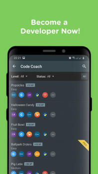İndir Sololearn: Learn to code Eğitim Android için Ekran görüntüsü 7