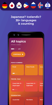 İndir Drops: İngilizce Almanca öğren Eğitim Android için