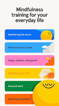İndir Headspace: Meditation & Sleep Sağlık & Fitness Android için Ekran görüntüsü 3