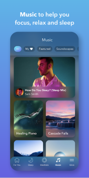 İndir Calm - Sleep, Meditate, Relax Sağlık & Fitness Android için Ekran görüntüsü 5
