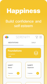 İndir Serenity: Guided Meditation Sağlık & Fitness Android için Ekran görüntüsü 4