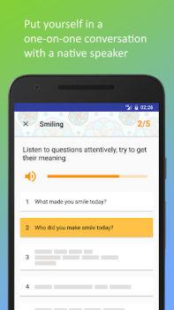 İndir Ispeak: English Speaking Train Eğitim Android için Ekran görüntüsü 4