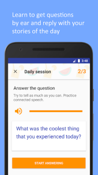 İndir Ispeak: English Speaking Train Eğitim Android için Ekran görüntüsü 5