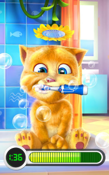 İndir Konuşan Ginger Gündelik Android için Ekran görüntüsü 7
