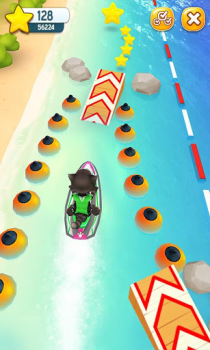 İndir Talking Tom Jetski Gündelik Android için Ekran görüntüsü 2