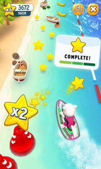 İndir Talking Tom Jetski Gündelik Android için Ekran görüntüsü 3