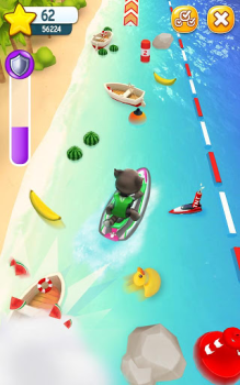 İndir Talking Tom Jetski Gündelik Android için Ekran görüntüsü 6