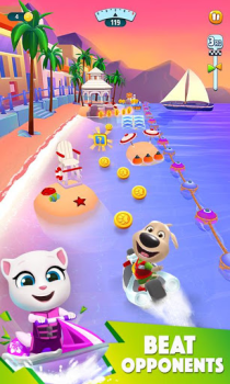 İndir Talking Tom Jetski 2 Gündelik Android için Ekran görüntüsü 2