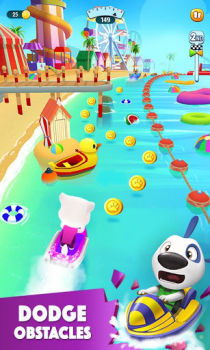 İndir Talking Tom Jetski 2 Gündelik Android için Ekran görüntüsü 3