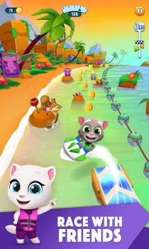 İndir Talking Tom Jetski 2 Gündelik Android için Ekran görüntüsü 4